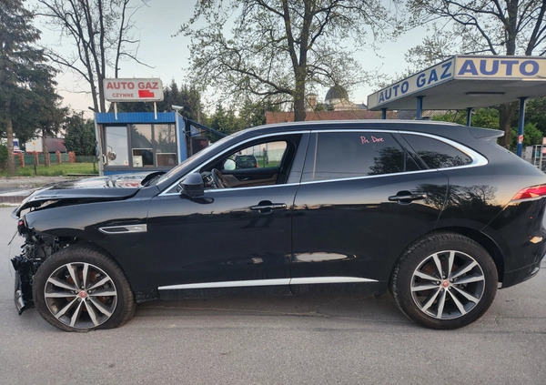 Jaguar F-Pace cena 209900 przebieg: 30500, rok produkcji 2021 z Warszawa małe 596